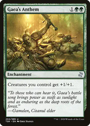 Gaea's Anthem - tsr Spoiler