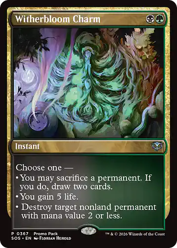 Witherbloom Charm - sos Spoiler