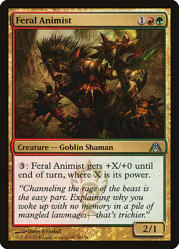Feral Animist - dgm Spoiler