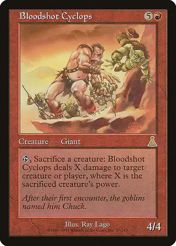 Bloodshot Cyclops - uds Spoiler