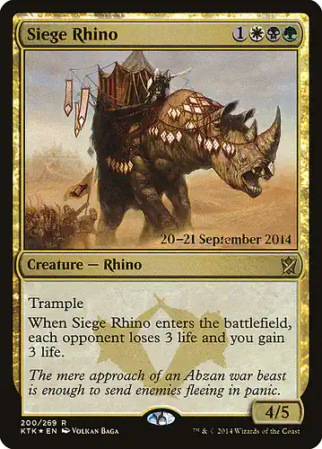 Siege Rhino - ktk Spoiler