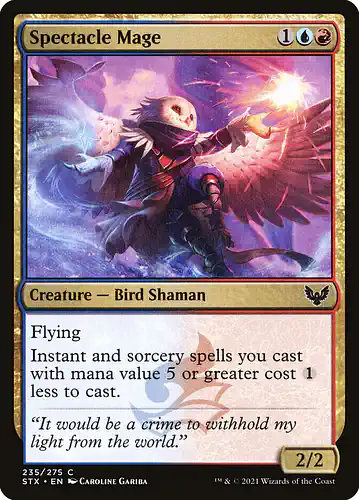 Spectacle Mage - stx Spoiler