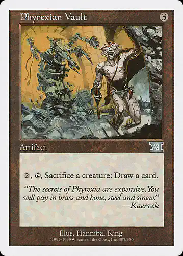 Phyrexian Vault - 6ed Spoiler