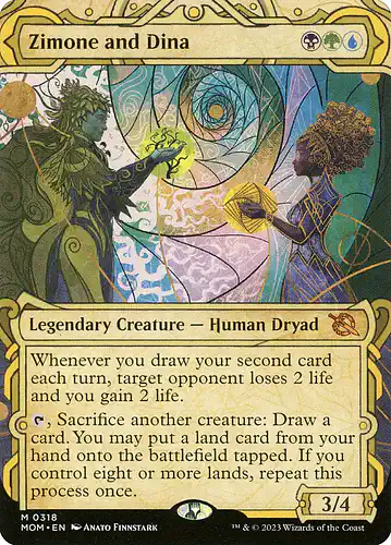 Zimone and Dina - mom Spoiler