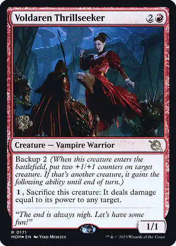 Voldaren Thrillseeker - mom Spoiler