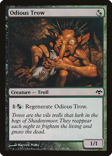 Odious Trow - eve Spoiler