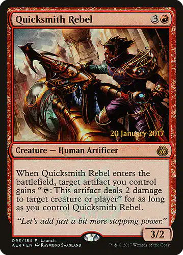 Quicksmith Rebel - aer Spoiler