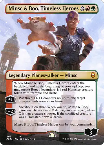 Minsc & Boo, Timeless Heroes - clb Spoiler