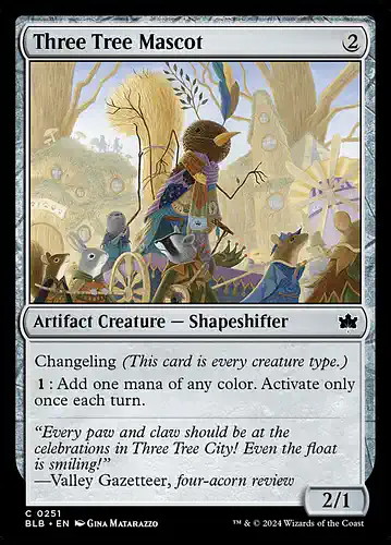 Three Tree Mascot - blb Spoiler