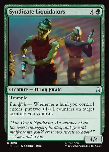 Syndicate Liquidators - trk Spoiler