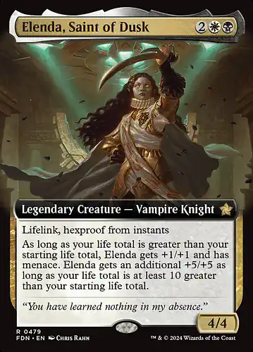 Elenda, Saint of Dusk - fdn Spoiler