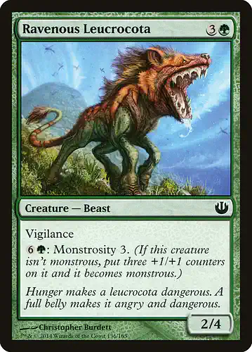 Ravenous Leucrocota - jou Spoiler