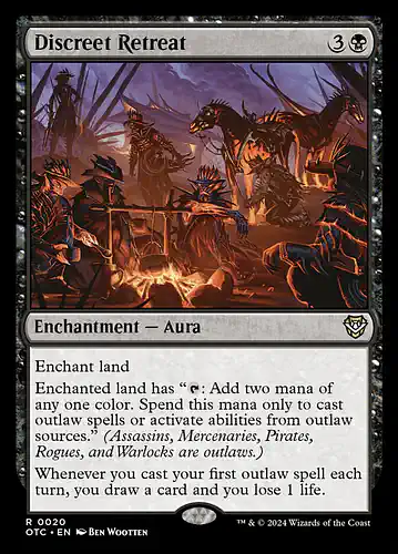 Discreet Retreat - otc Spoiler
