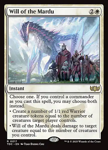 Will of the Mardu - tdc Spoiler