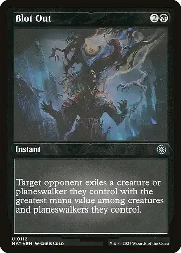 Blot Out - mat Spoiler