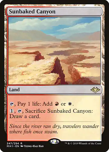 Sunbaked Canyon - mh1 Spoiler