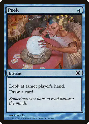 Peek - 10e Spoiler