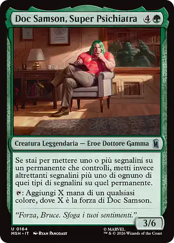 Doc Samson, Super Psychiatrist - msh Spoiler