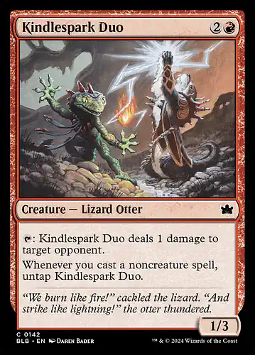 Kindlespark Duo - blb Spoiler