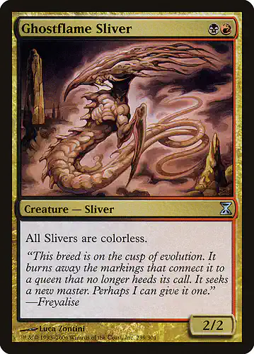 Ghostflame Sliver - tsp Spoiler