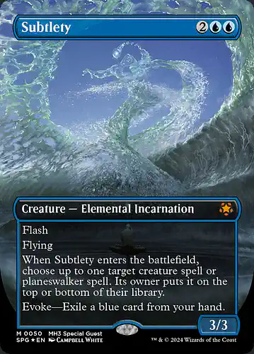 Subtlety - spg Spoiler
