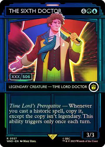 The Sixth Doctor - who Spoiler