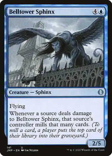 Belltower Sphinx - jmp Spoiler
