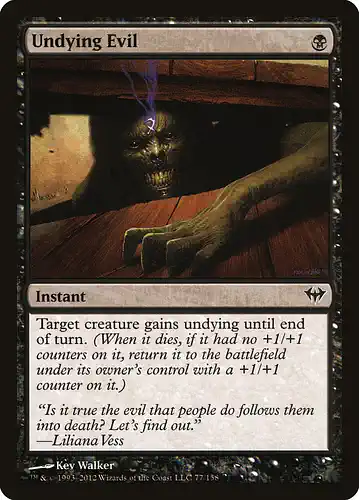 Undying Evil - dka Spoiler