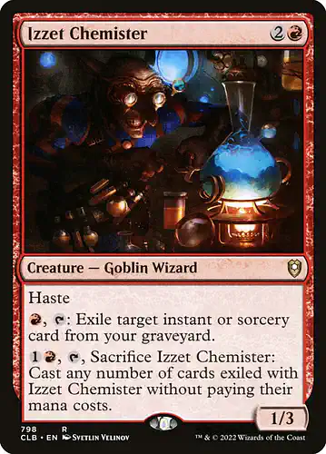 Izzet Chemister - clb Spoiler