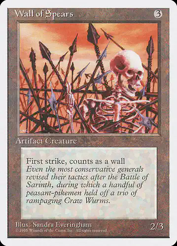 Wall of Spears - 4ed Spoiler