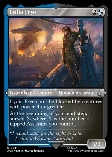 Lydia Frye - acr Spoiler