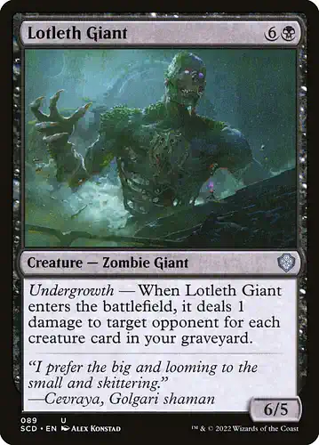 Lotleth Giant - scd Spoiler