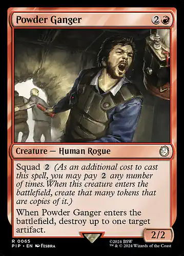 Powder Ganger - pip Spoiler