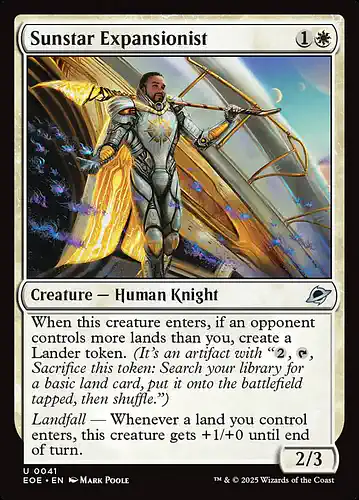 Sunstar Expansionist - eoe Spoiler