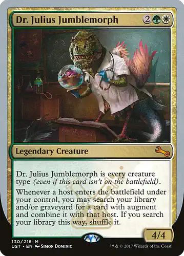 Dr. Julius Jumblemorph - ust Spoiler