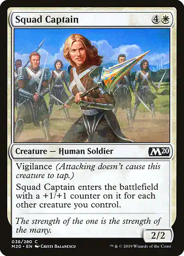Squad Captain - m20 Spoiler