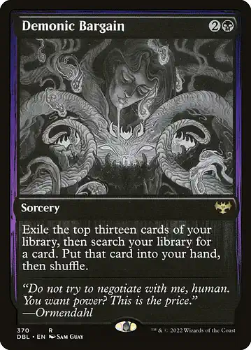 Demonic Bargain - dbl Spoiler