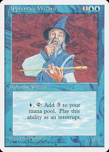 Apprentice Wizard - 4ed Spoiler