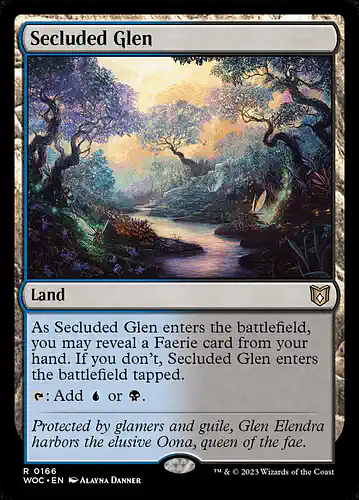 Secluded Glen - woc Spoiler