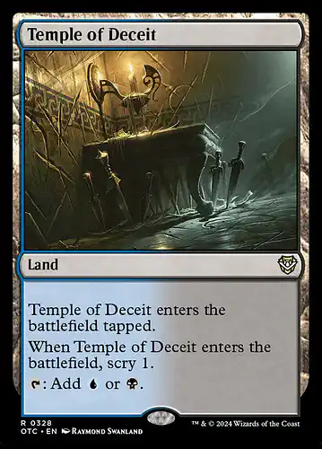 Temple of Deceit - otc Spoiler