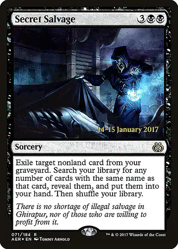 Secret Salvage - aer Spoiler