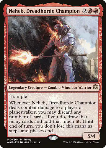 Neheb, Dreadhorde Champion - war Spoiler