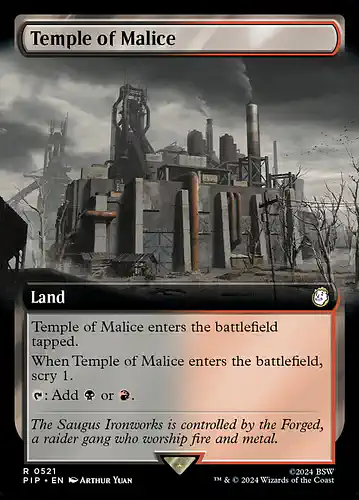 Temple of Malice - pip Spoiler