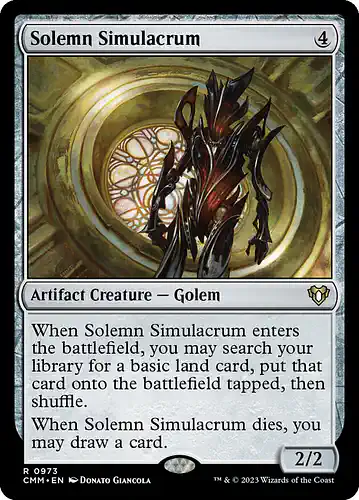 Solemn Simulacrum - cmm Spoiler