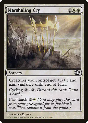Marshaling Cry - fut Spoiler