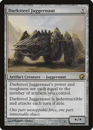 Darksteel Juggernaut - som Spoiler