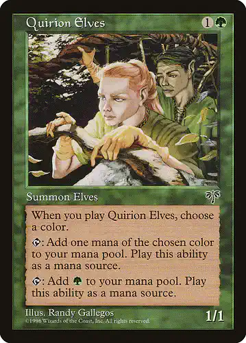 Quirion Elves - mir Spoiler