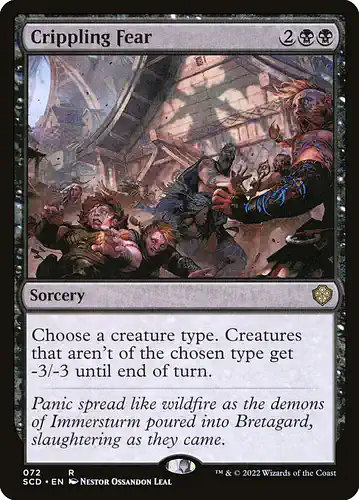 Crippling Fear - scd Spoiler