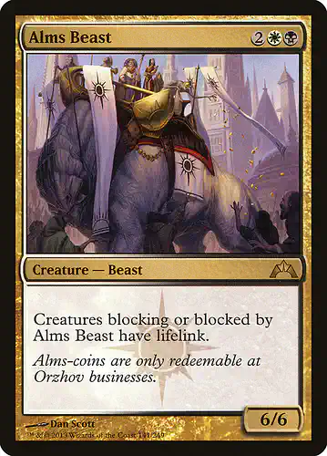 Alms Beast - gtc Spoiler