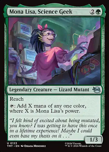 Mona Lisa, Science Geek - tmt Spoiler